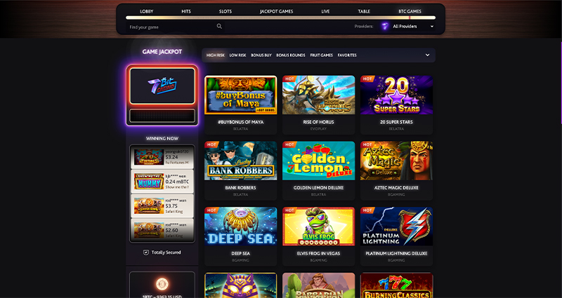 no deposit bonus codes for 7bit casino