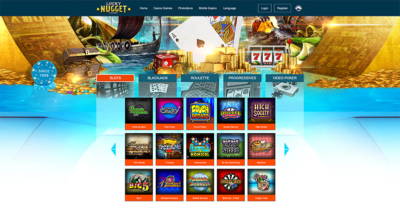 Lucky Nugget Casino no deposit