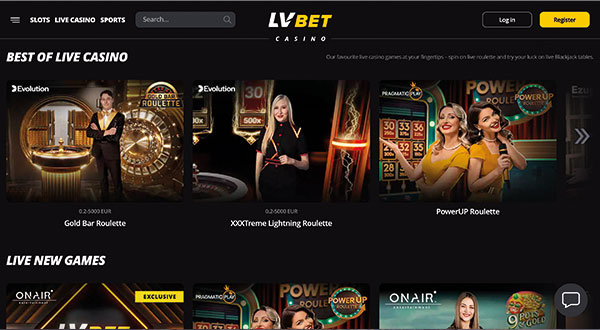 LVBet Live Casino